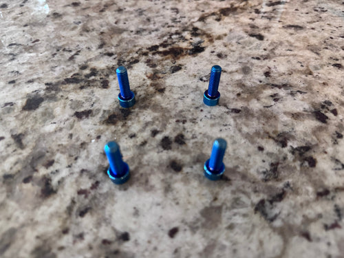 Super 73 Titanium Front Wheel Clamp Bolts