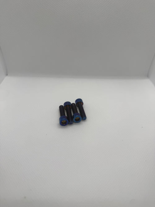 Super 73 titanium front wheel clamp