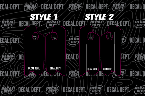 Custom Fastace Fork Guard Decal