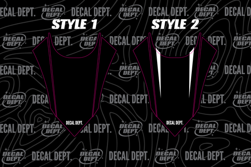 Custom RTR Rear Fender Decal