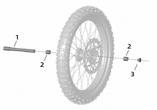 Surron Ultra Bee - OEM Front Wheel Spacers