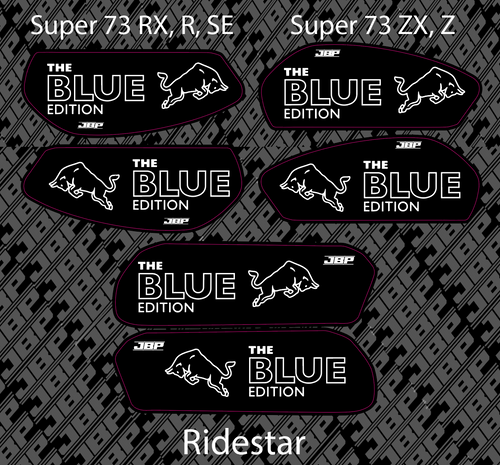 Ridestar/Super 73 Battery Decal