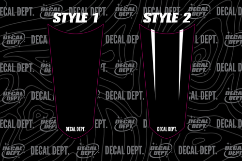Custom Soleil Supplies Rear Fender Decal
