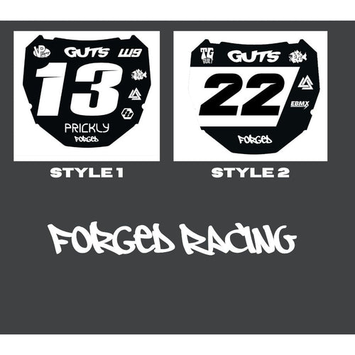 ODI Number Plate Sticker/Decal