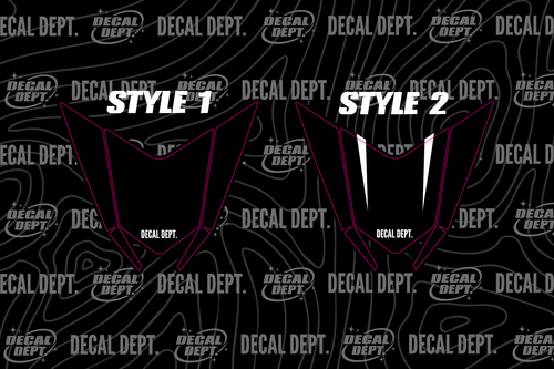 Custom Talaria OEM Short Rear Fender Decal