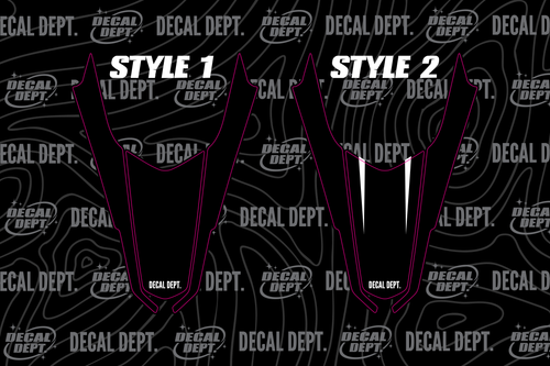 Custom Ultra Bee Rear Fender Decal
