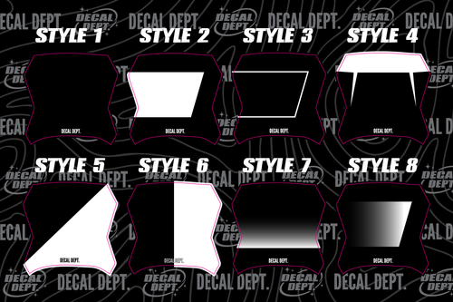 Custom Yozma Plate Decal