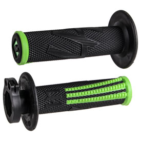 Odi V2 Emig Pro MX Lock-On Grips Navy /Cyan