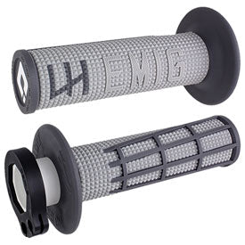 Odi V2 Emig 2.0 MX Lock-On Grips Navy/Cyan