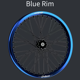 Warp 9 CUSTOMIZABLE "Supermoto" Wheel Set