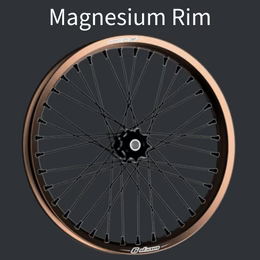 Warp 9 CUSTOMIZABLE "Supermoto" Wheel Set